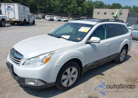 2011 Subaru Outback 2.5I Premium from USA, damaged, VIN 4S4BRBGC6B3419073